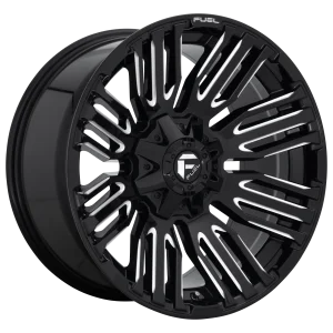 Fuel – D649 SCHISM – Black – 20″x10″ -18mm – Summer Wheels – D64920009847